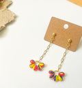 Strawberry Trio Color Earrings - The Ugly Cactus 