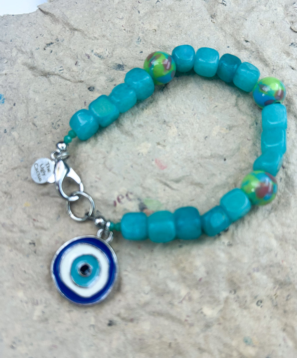 Cobalt Teal Eye - The Ugly Cactus 
