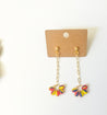 Strawberry Trio Color Earrings - The Ugly Cactus 
