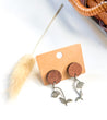 Cinnamon Drop Earrings - The Ugly Cactus 