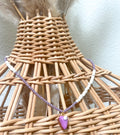 Ube Cheesecake Necklace - The Ugly Cactus 