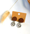 Cinnamon Drop Earrings - The Ugly Cactus 