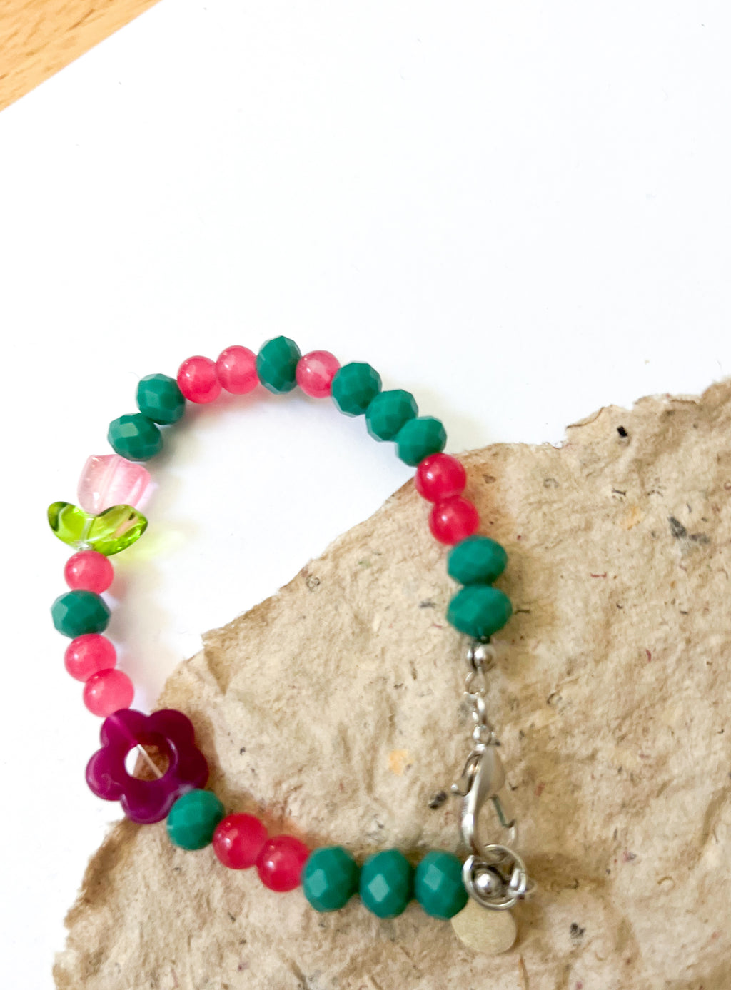 Teal, Pink and Tulip - The Ugly Cactus 