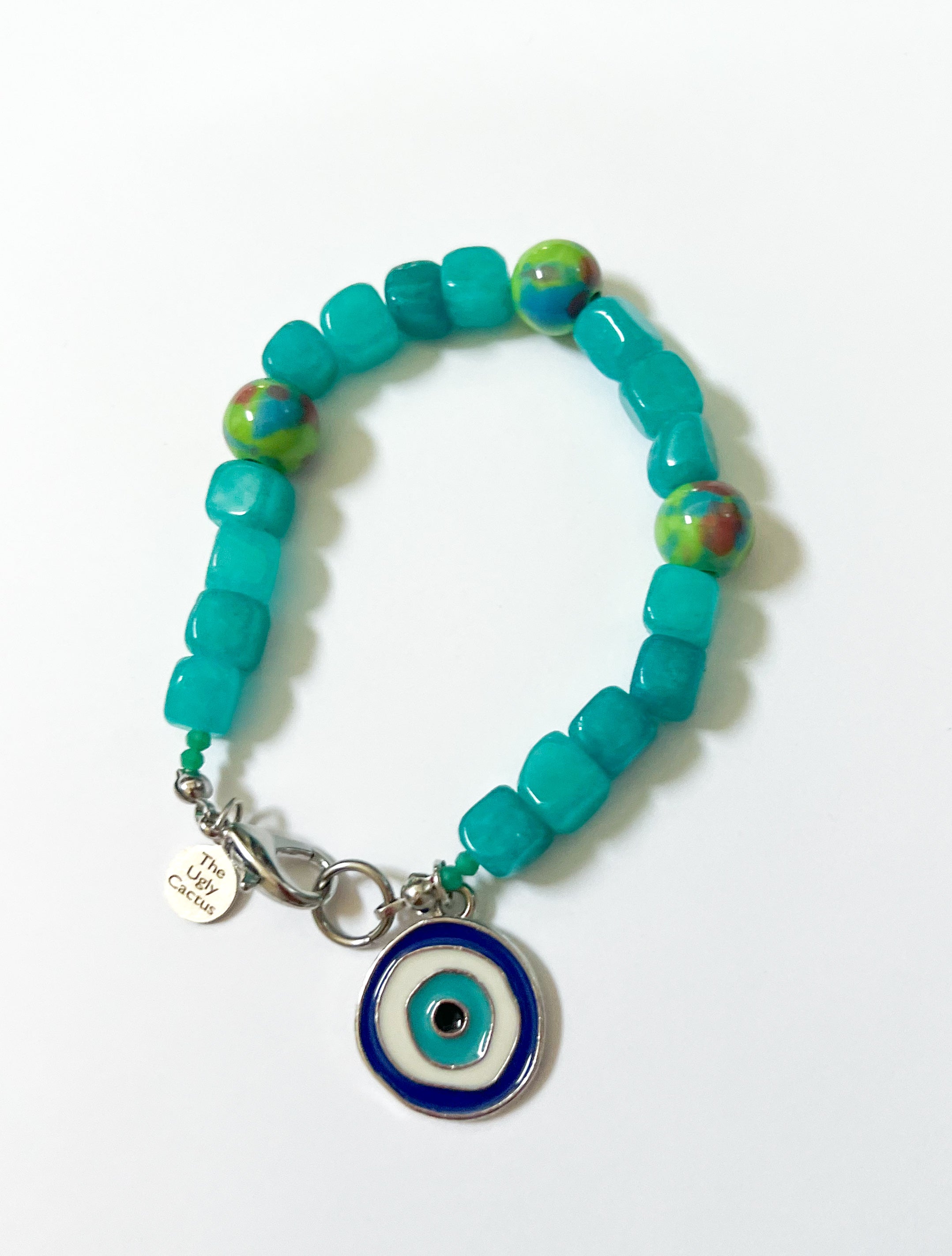 Cobalt Teal Eye - The Ugly Cactus 