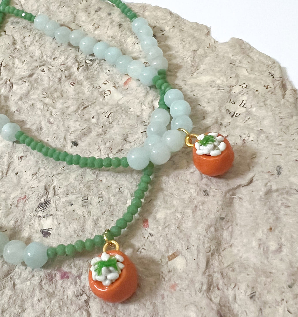 Rice Palayok Necklace - The Ugly Cactus 