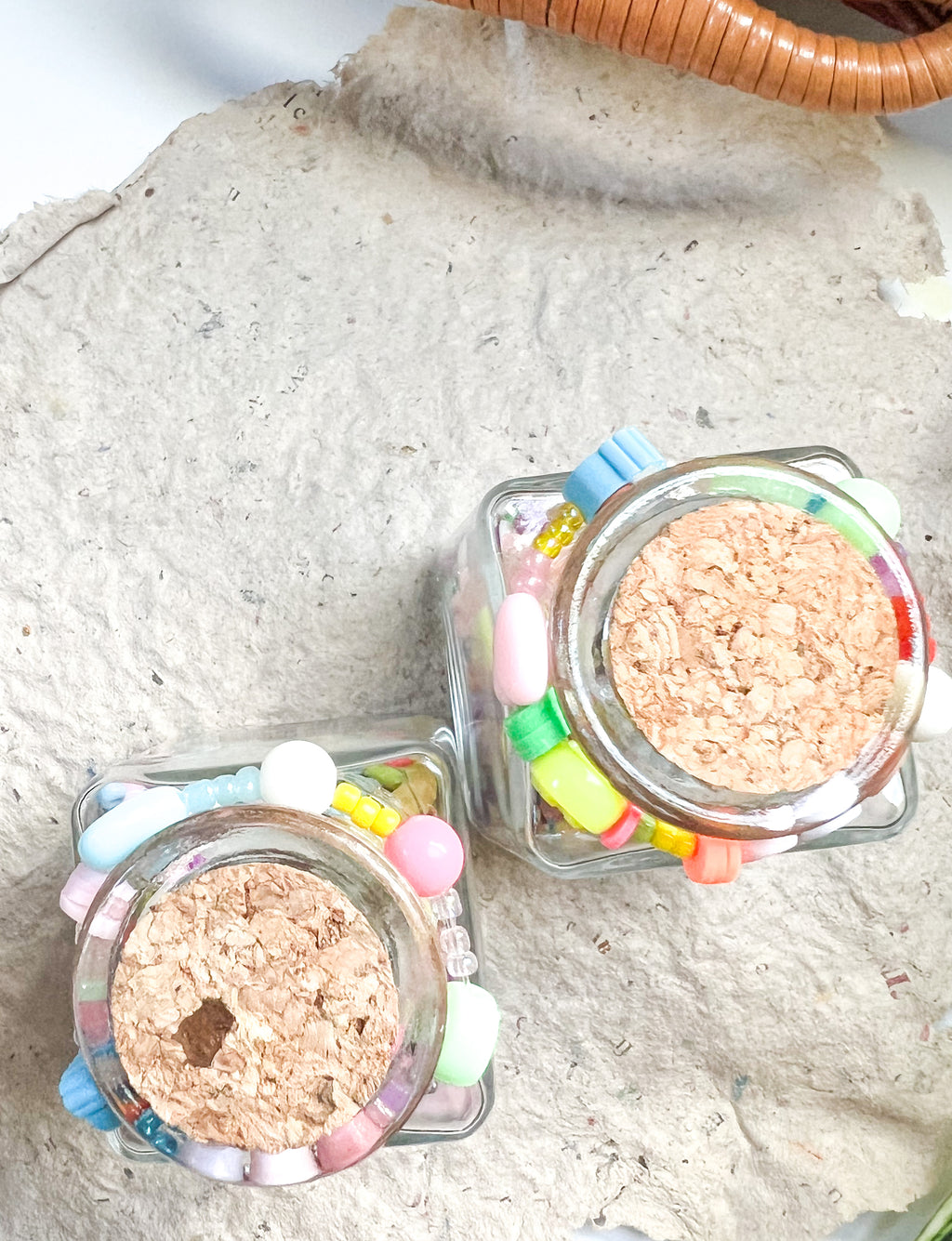 DIY Bracelet Kit | Multi-Colored Affirmation Bracelet | Personalized Beaded Bracelet | Letter Bracelet - The Ugly Cactus 